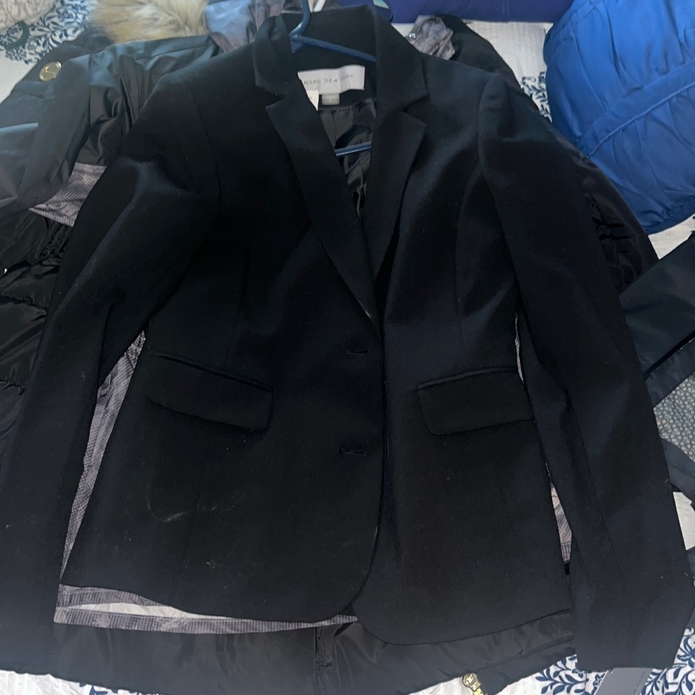 brand new marc tailored vest jacket. size 2, never worn, very flattering.